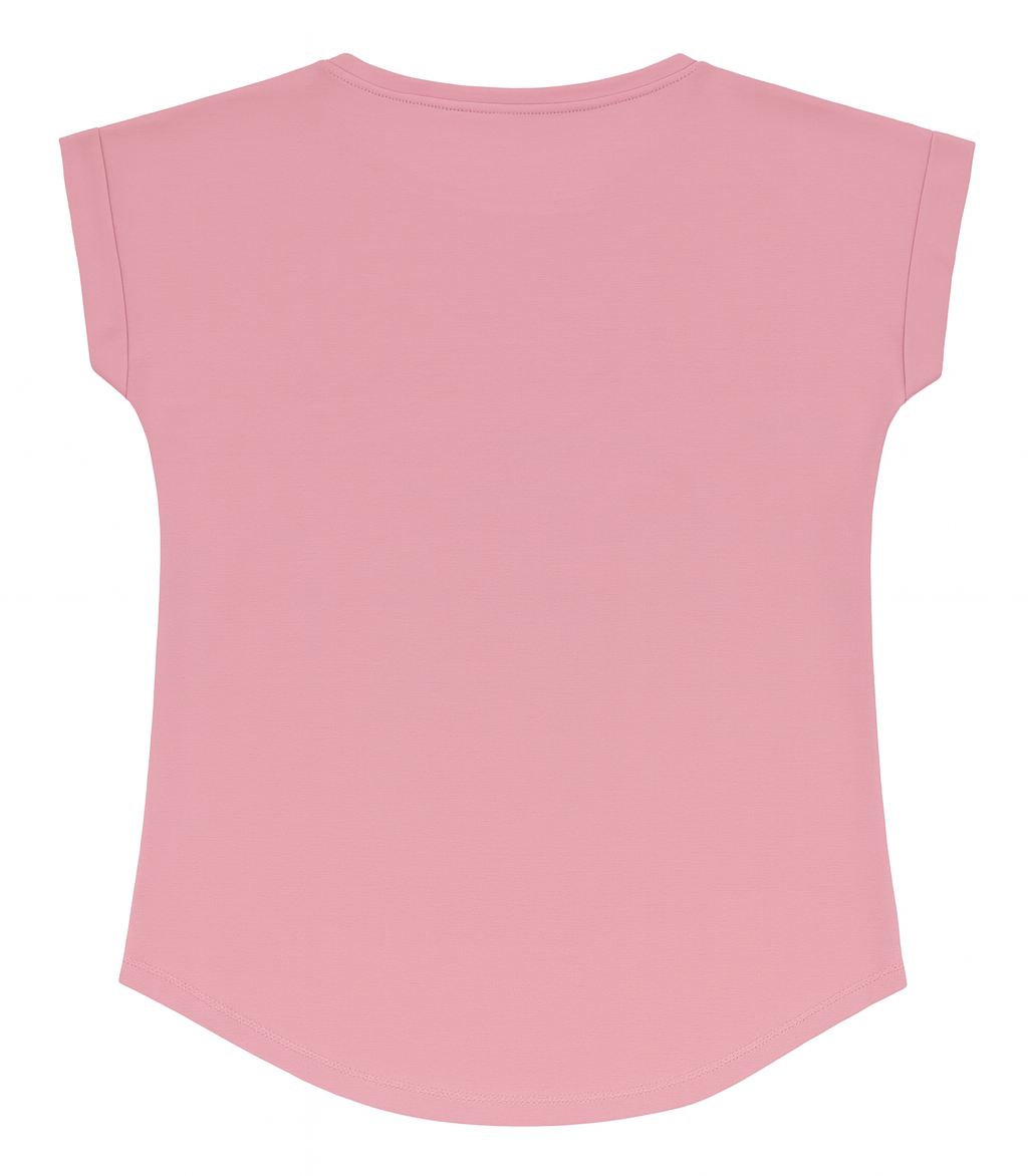 Utible Pack of 2 Girls Cotton Blend T-Shirt ( Multicolor ) - Image 2