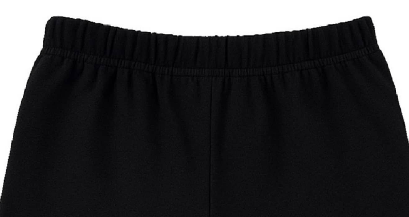 Utible Pack of 3 Girls Cotton Blend Shorts ( Black ) - Image 3