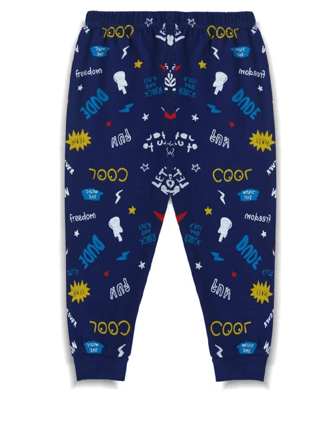 Utible Pack of 4 Boys Cotton Blend Trackpant ( Multicolor ) - Image 3