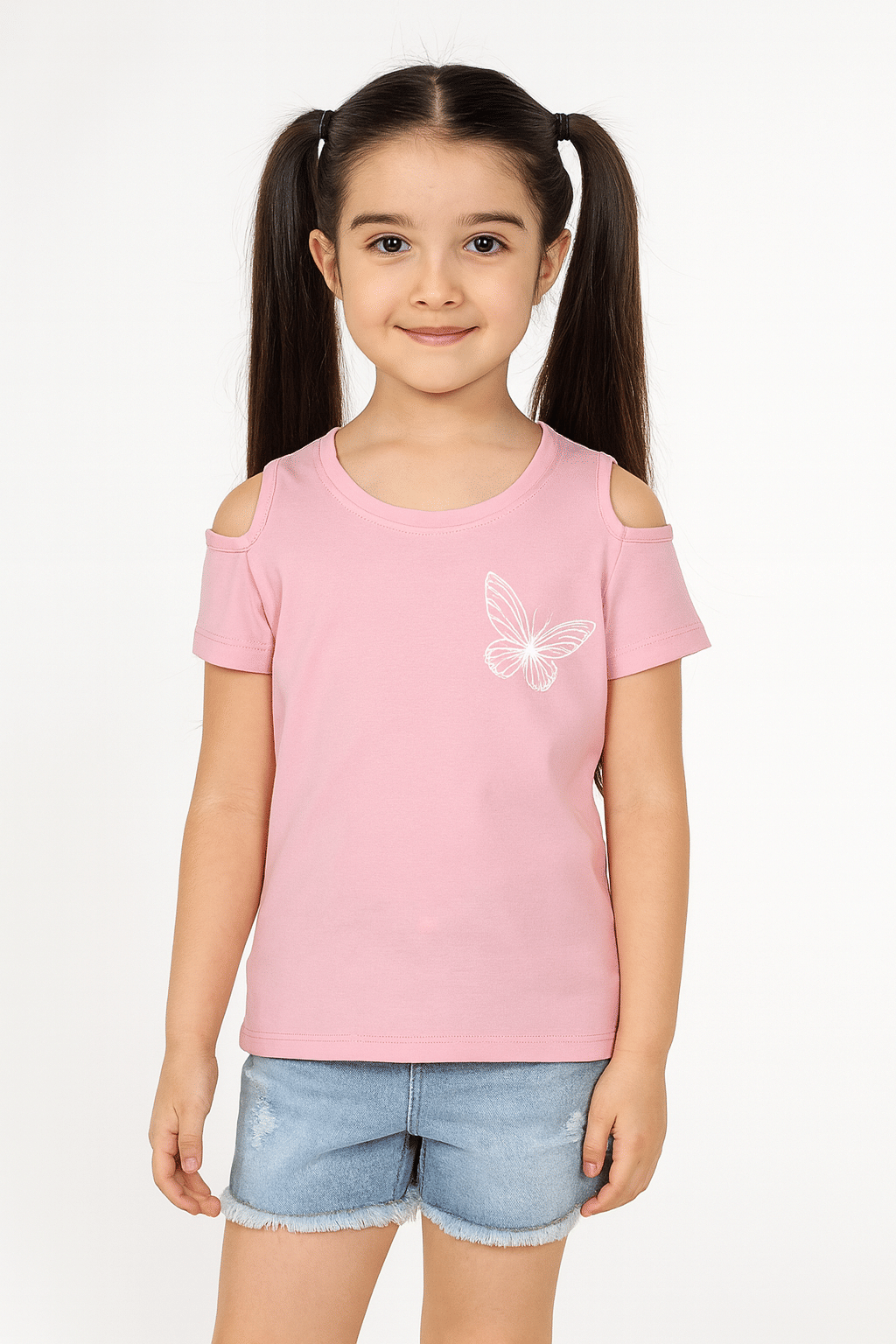 Utible Pack of 4 Girls Cotton Blend T-Shirt ( Multicolor ) - Image 6