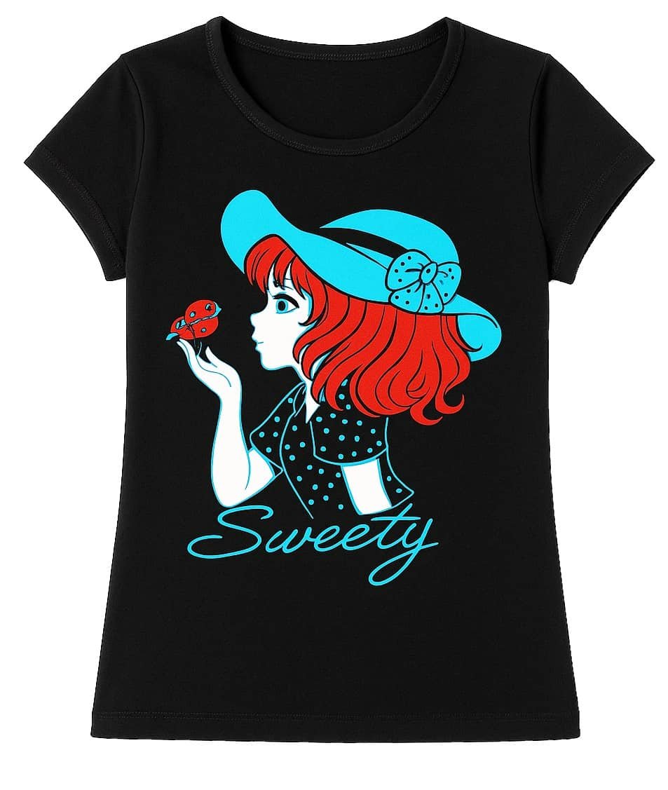 Utible Pack of 5 Girls Cotton Blend T-Shirt ( Multicolor ) - Image 3