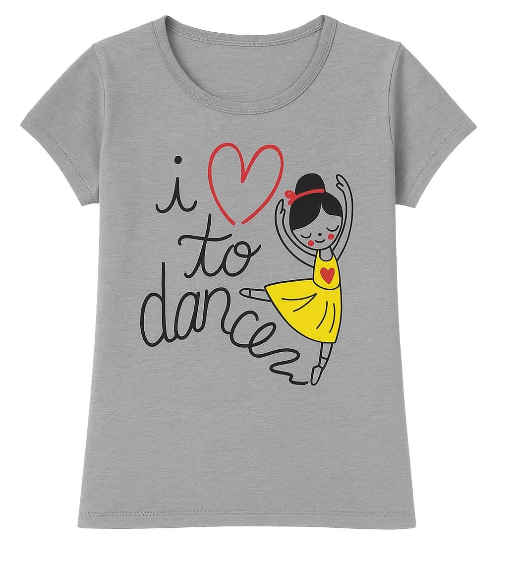 Utible Pack of 5 Girls Cotton Blend T-Shirt ( Multicolor ) - Image 4