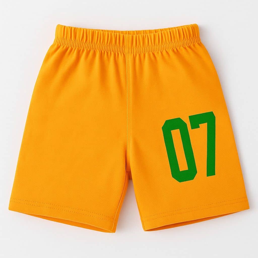 Utible Pack of 8 Cotton Shorts For Baby Boys ( Multicolor ) - Image 4