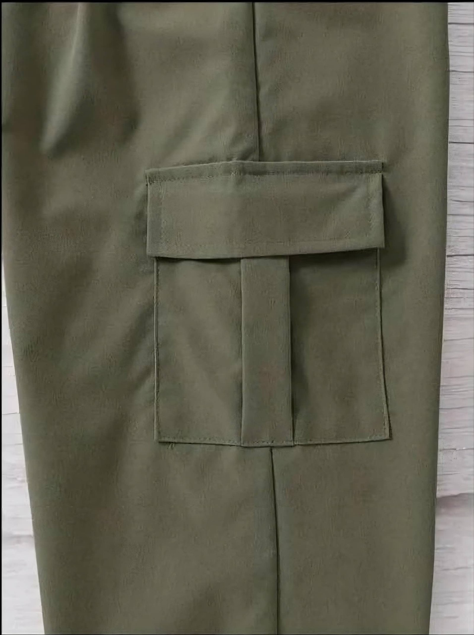Pack of 1 Boys Cotton Cargos ( Green ) - Image 4