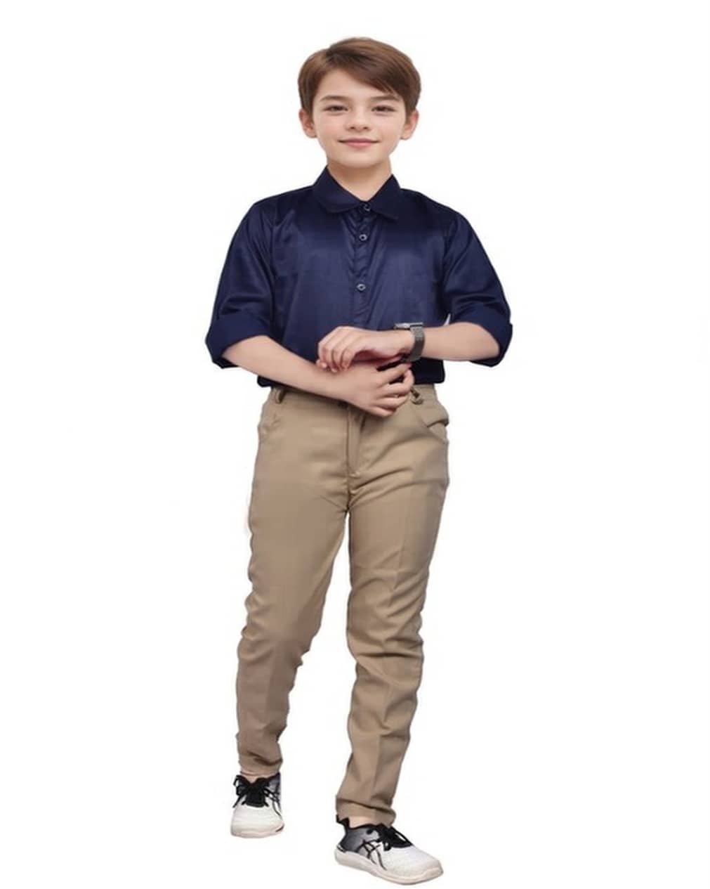 Baby Boys Cotton Waistcoat ( Pack of 1 , Gold ) - Image 2