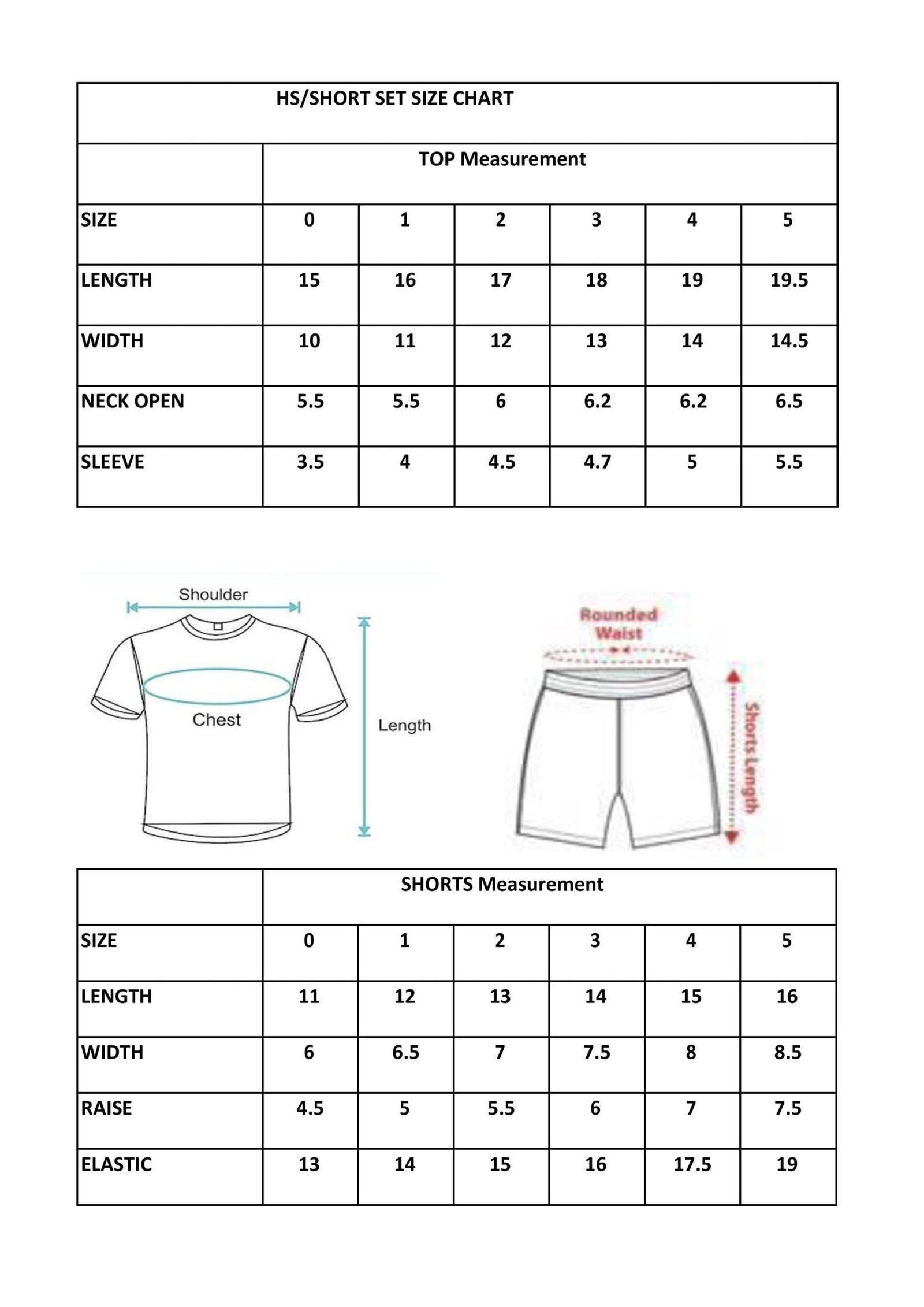 Cotton Blend Printed Top With Short Co-Ord Set For Girls ( Multicolor 2 ) - Image 5