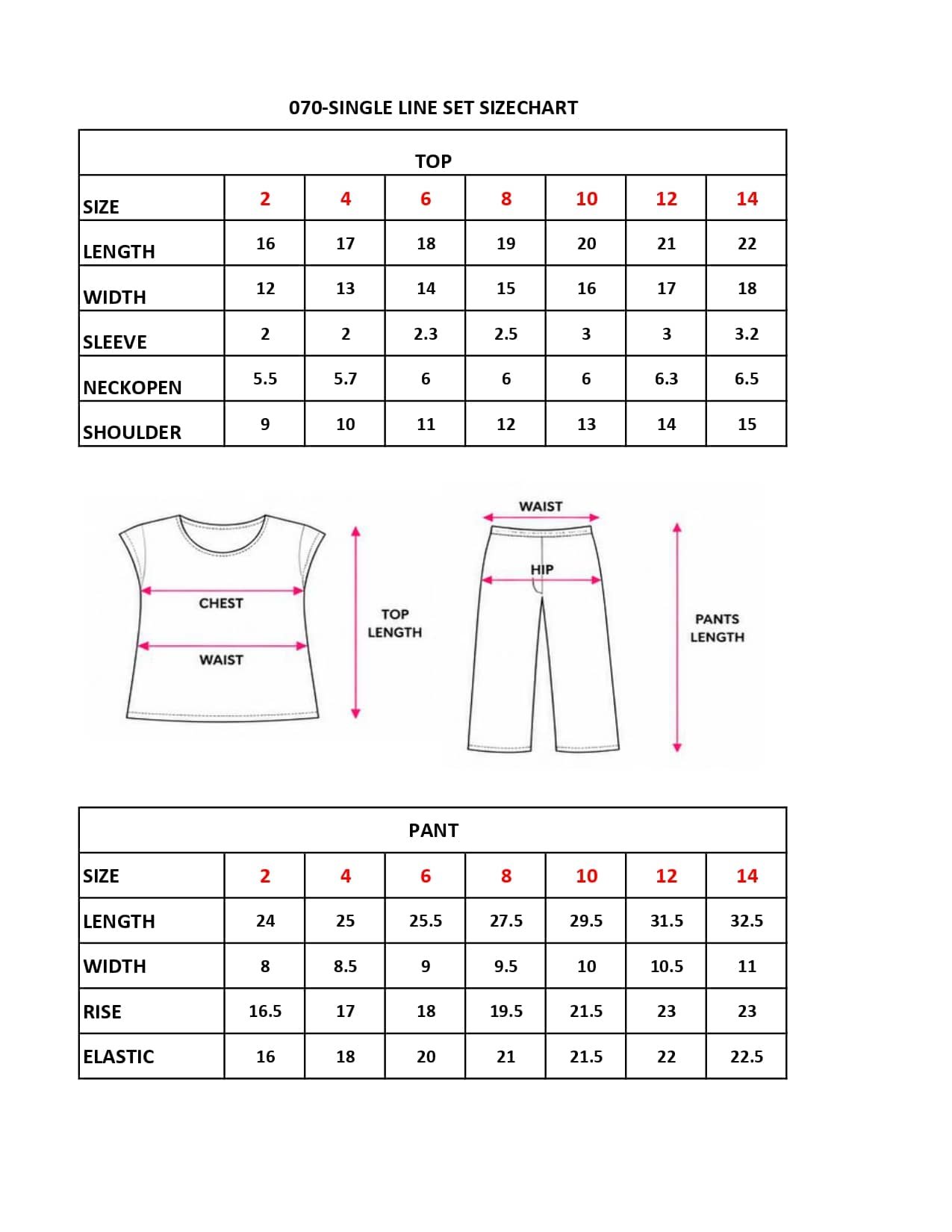 Girls Cotton Blend T-shirt & Pants Set ( Multicolor , Pack of 3 ) - Image 4