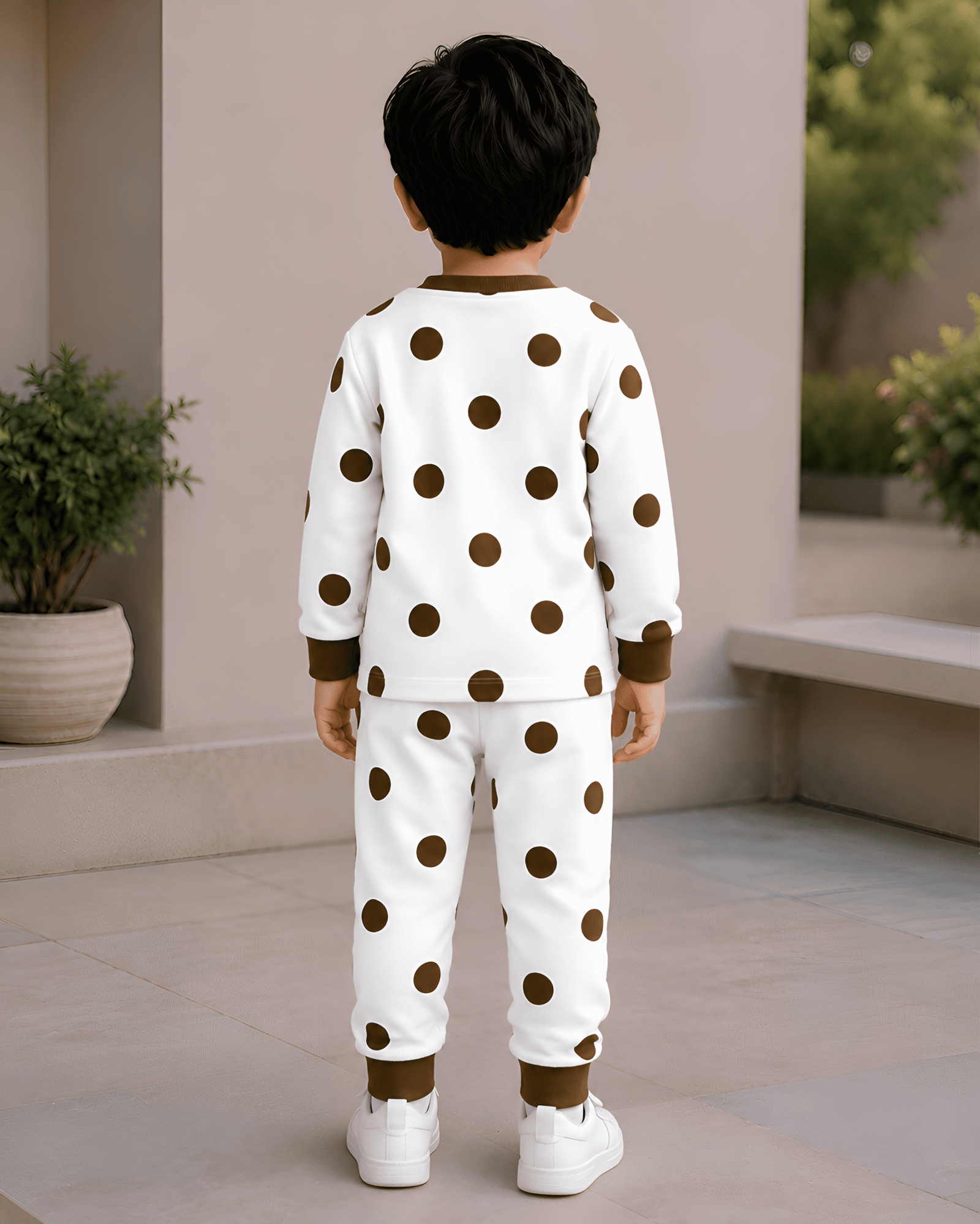 Unisex Cotton Blend T-Shirt & Pants Set ( Multicolor 4 , Pack of 2 ) - Image 2