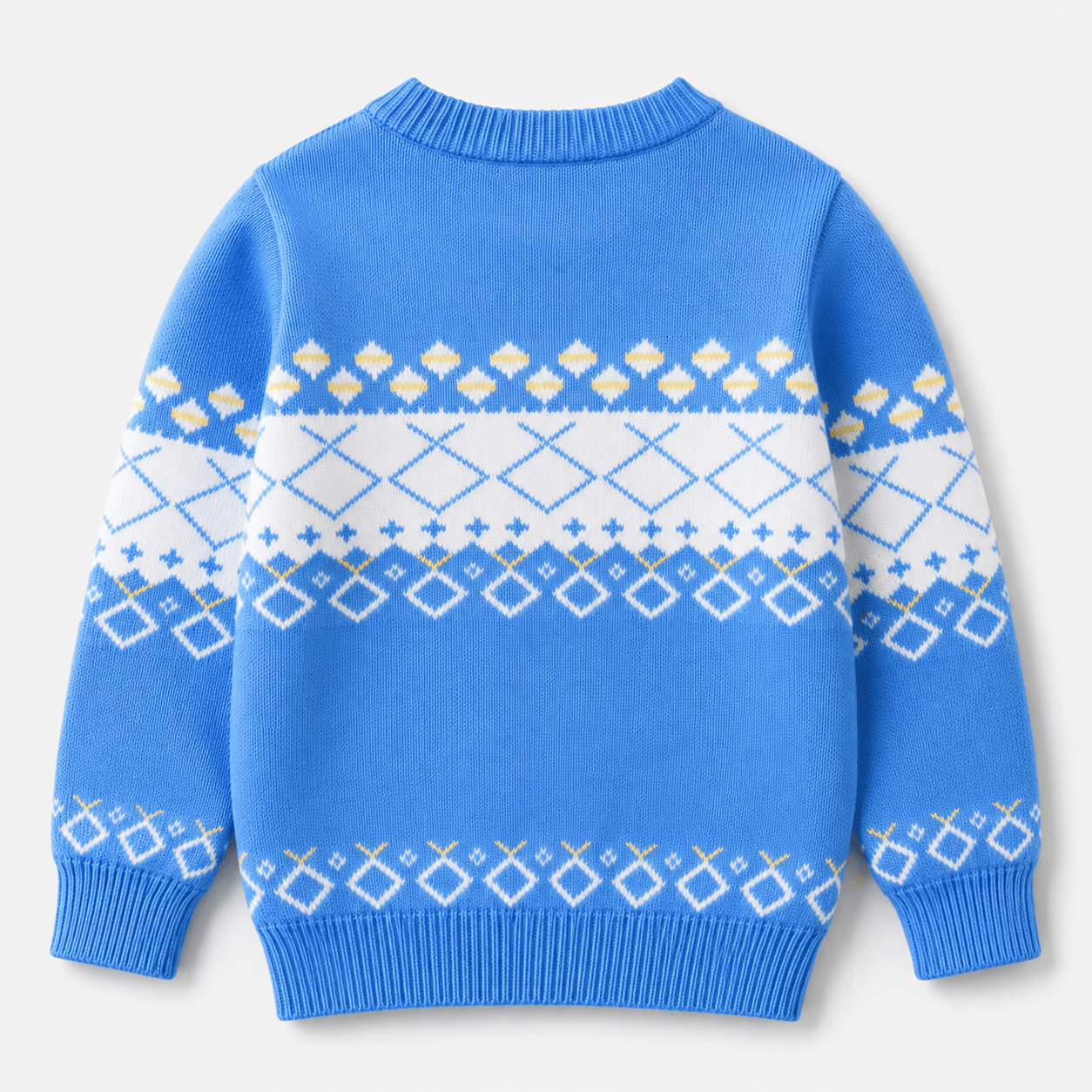 Vaidahee Pack of 1 Boys Woollen Blend Sweater ( Blue ) - Image 2