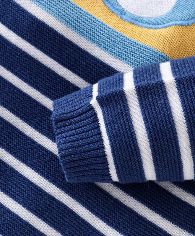 Vaidahee Pack of 1 Boys Woollen Blend Sweater ( Yellow ) - Image 4