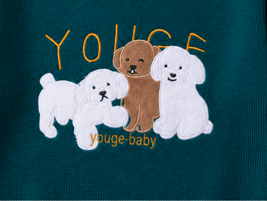 Vaidahee Pack of 1 Boys Woollen Blend Sweater ( Green ) - Image 3