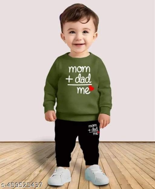 Pack of 1 Girls Cotton Blend T-shirt & Pants ( Multicolor )