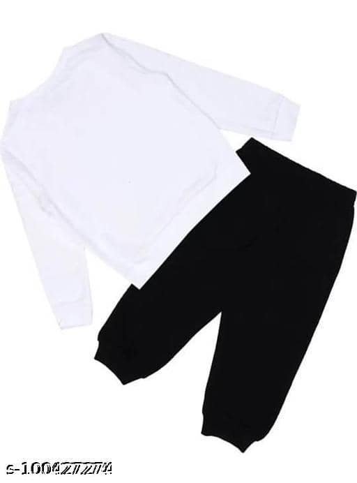 Pack of 1 Unisex Cotton Blend Shirt & Pants Set ( Multicolor 1 ) - Image 2