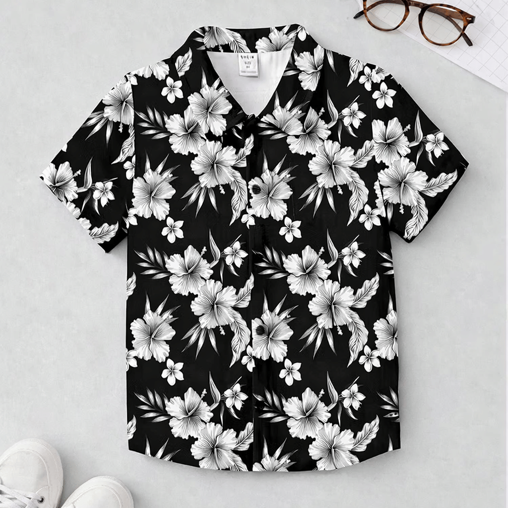 Pack of 1 Baby Boys Rayon Half Sleeves Shirt ( Multicolor )