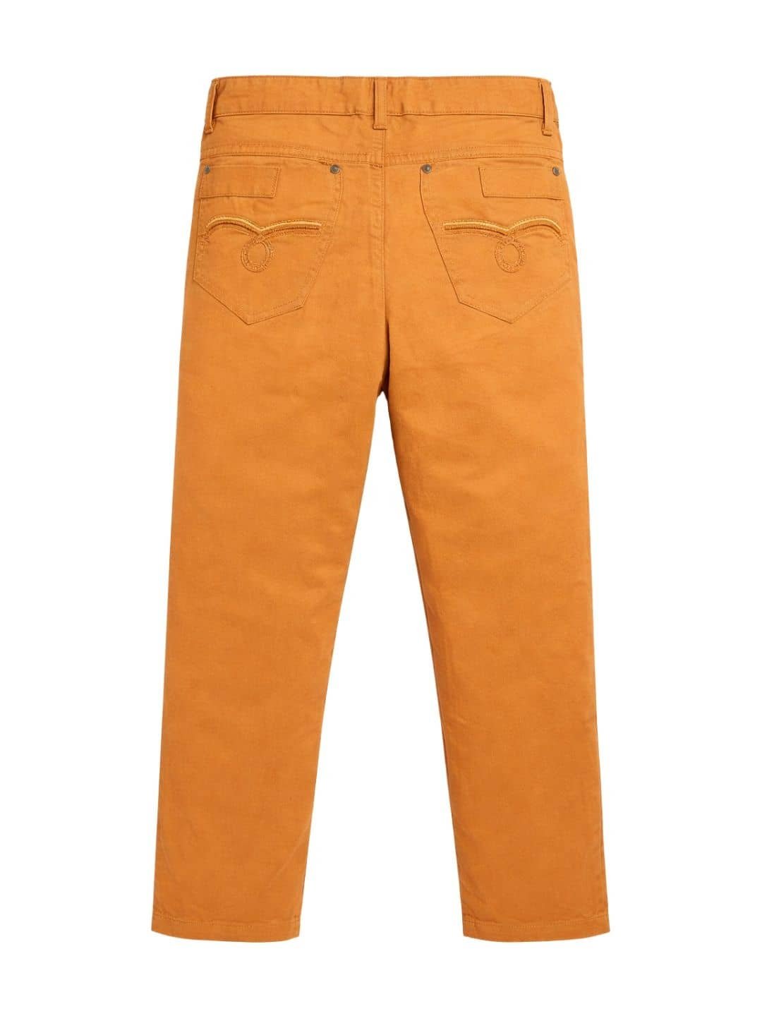 Boys Cotton Blend Jeans ( Brown , Pack of 1 ) - Image 6