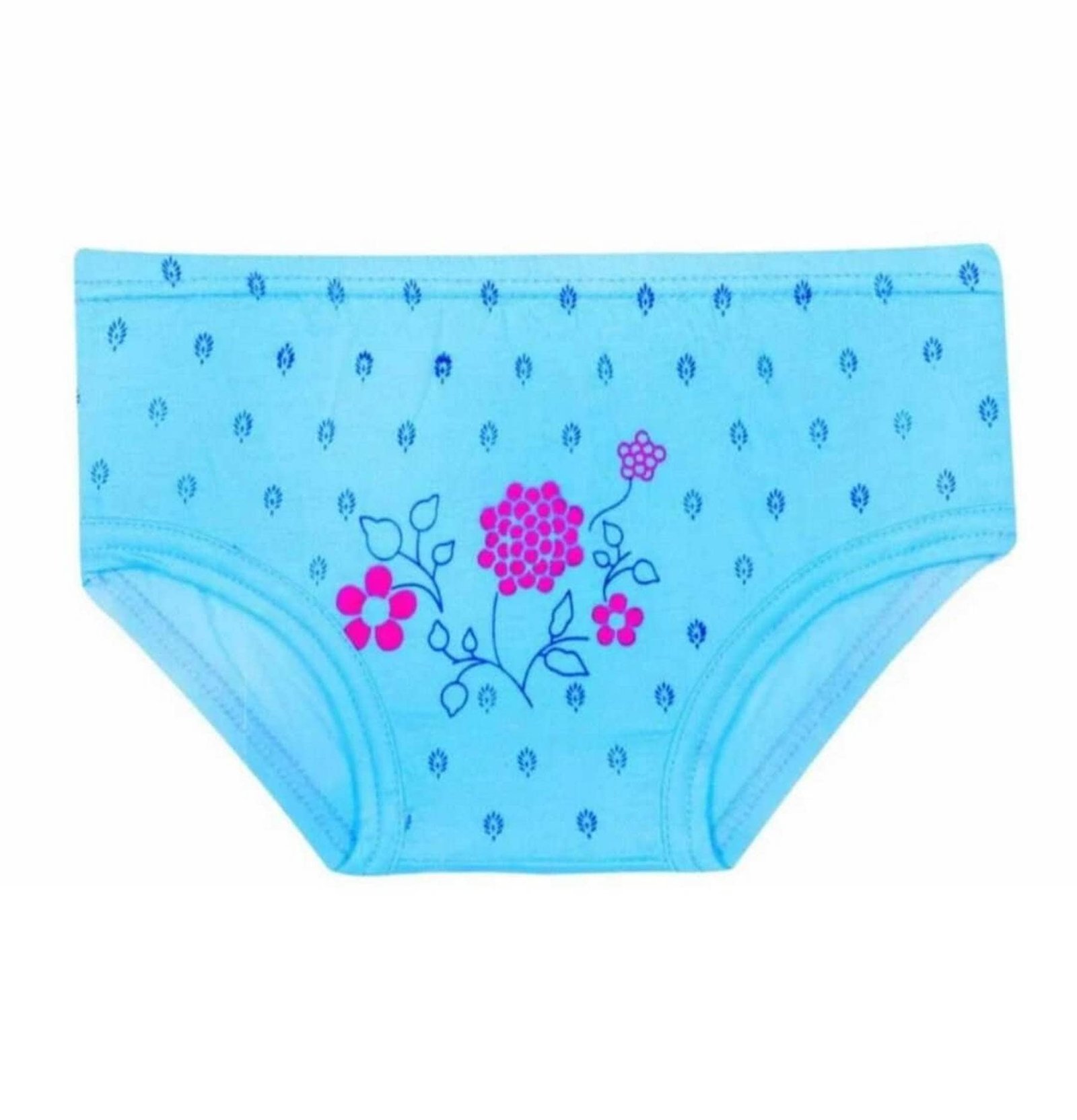 bexzzor Pack of 6 Cotton Blend Panties For Baby Girls ( Multicolor ) - Image 2