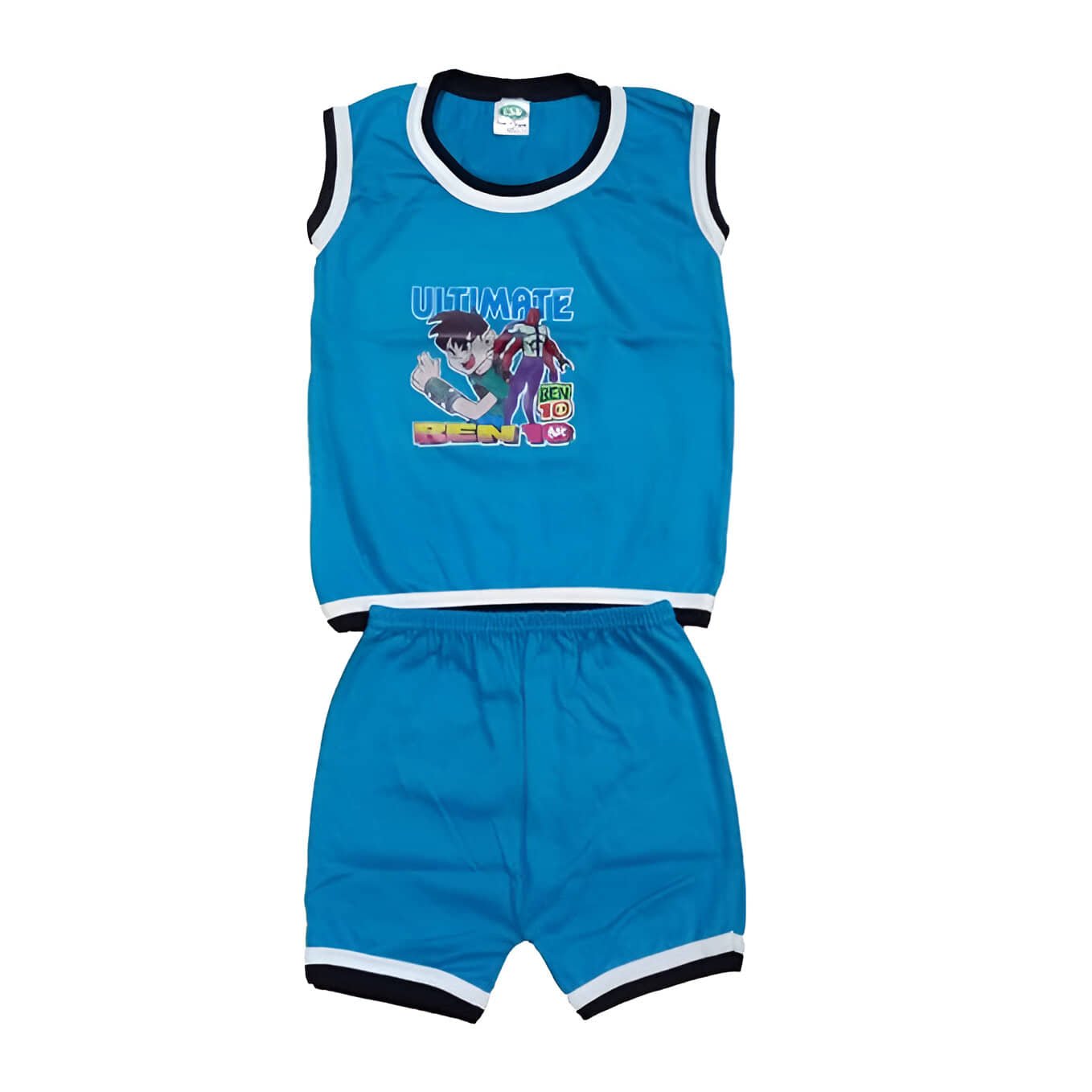 kaseera Pack of 6 Unisex Cotton Blend T-Shirt & Shorts Set ( Multicolor ) - Image 2