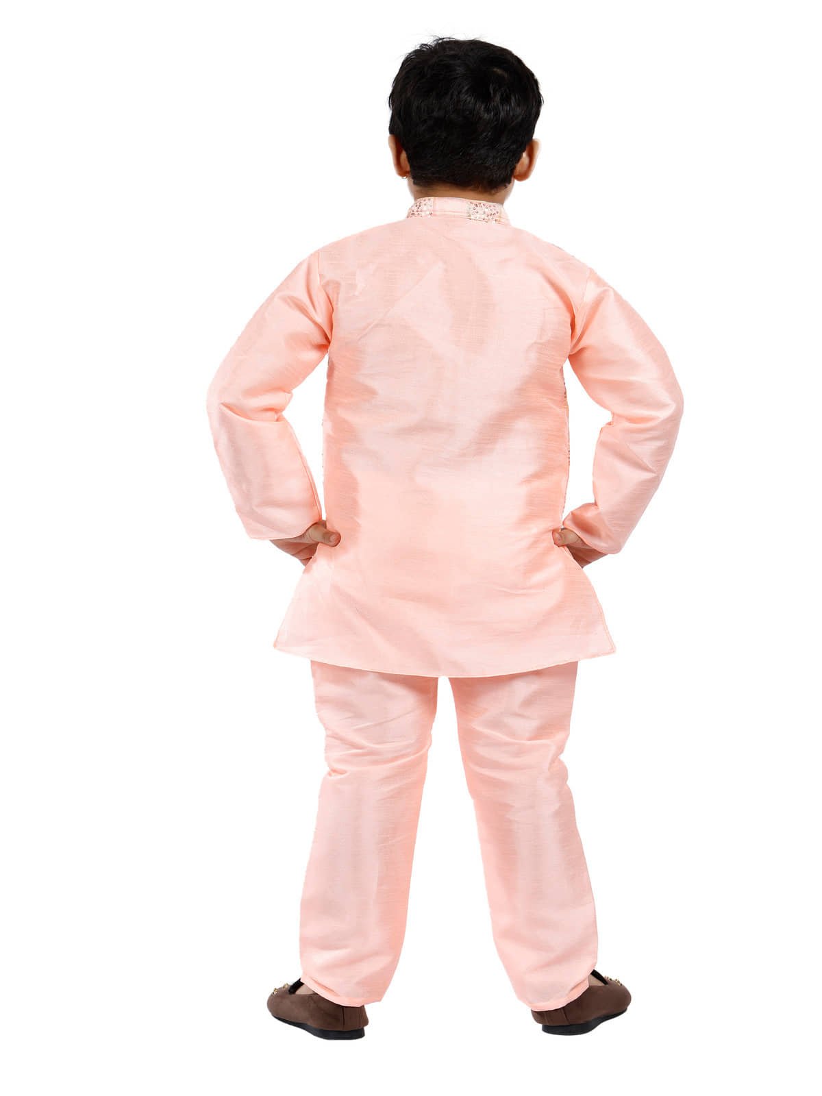 s muktar garments Pink Rayon Boys ( Pack of 1 ) - Image 2