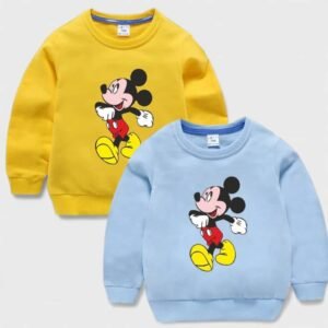 woramoda Pack of 2 Boys Fleece Sweatshirt ( Sky Blue )